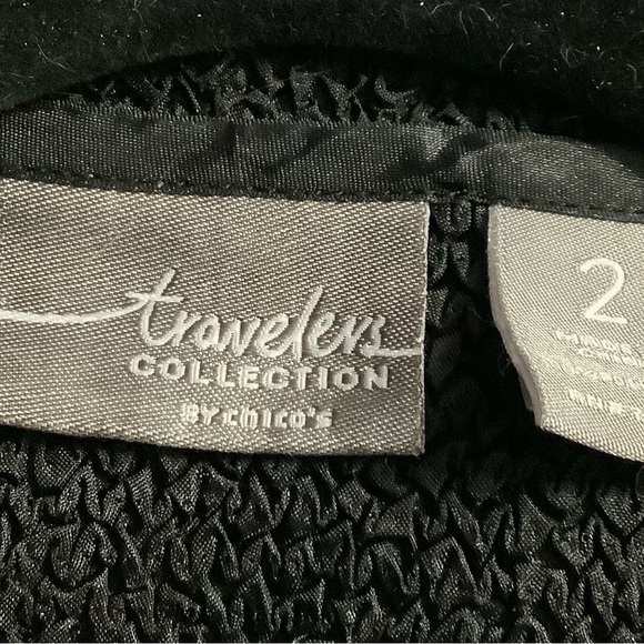 Chico’s Travellers Collection jacket L (12) - Picture 3 of 3